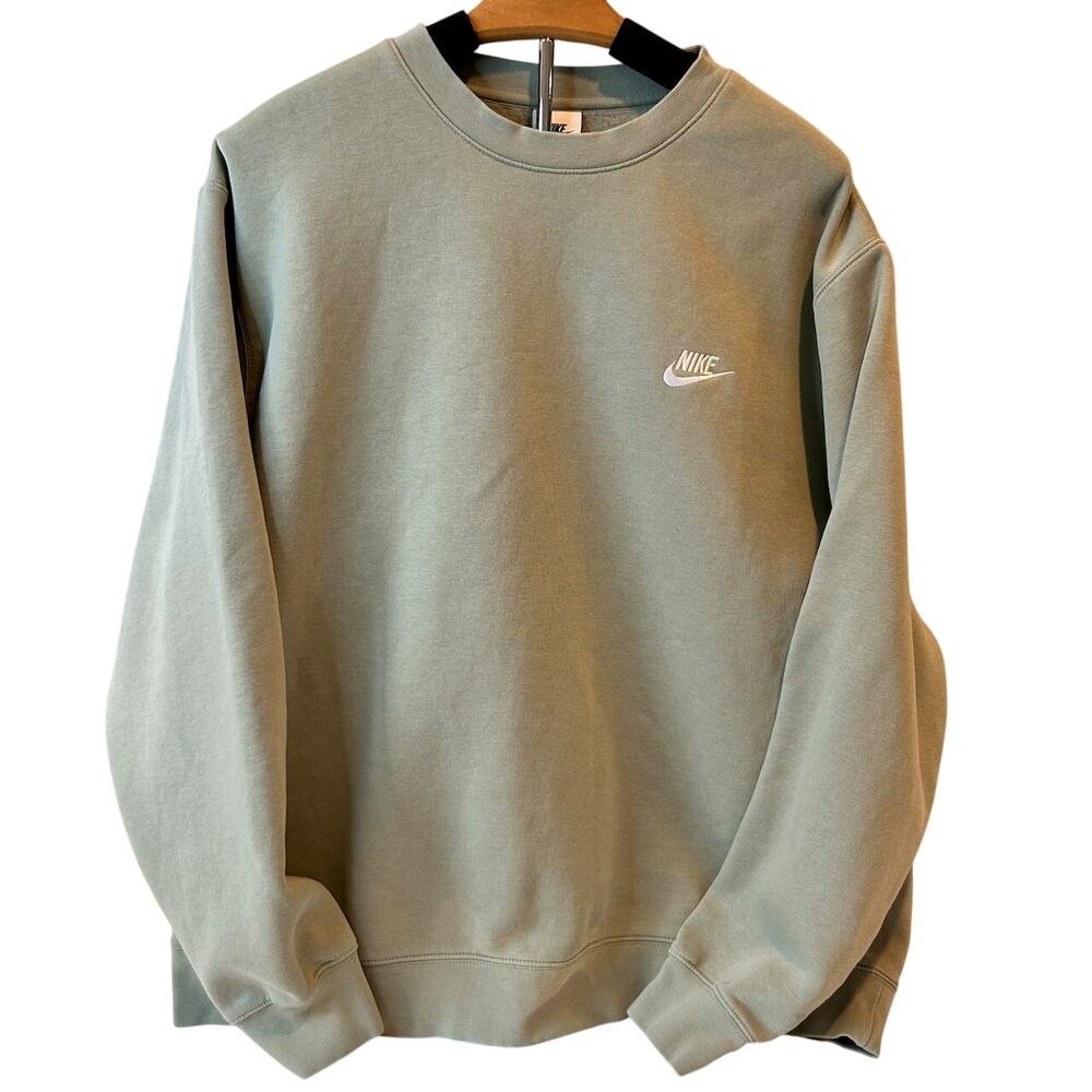 NIKE Club Fleece Oversized French Terry Crew Casual Athleisure NWT Men's XXL - Picture 2 of 11